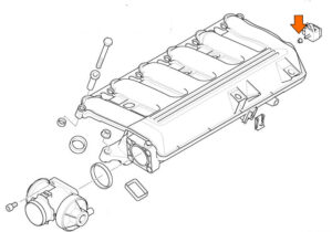 BMW MAP SENSOR GROMMET