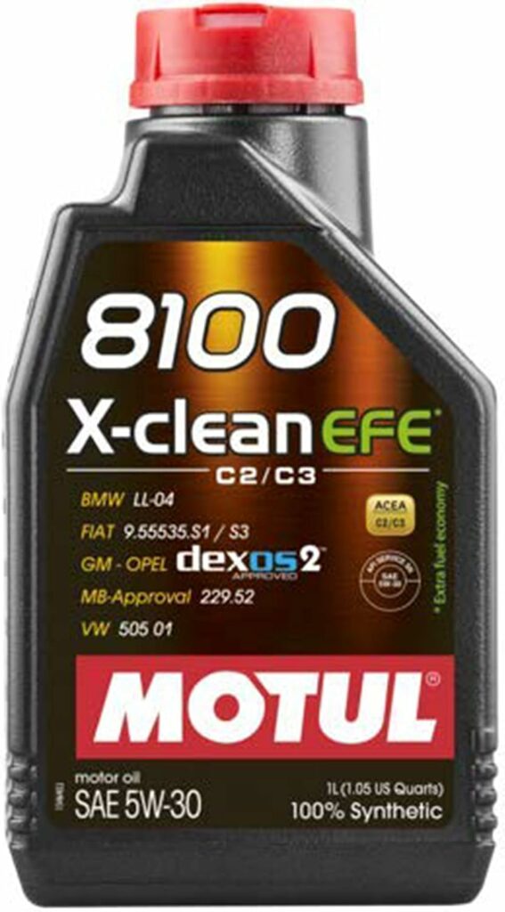 Motul 107210 8100 X-Clean EFE 5W30
